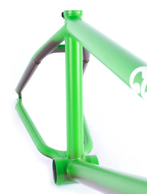 Cult Biggie Frame (Devon Smilie Signature) AK Colourway Green/Brown seatube