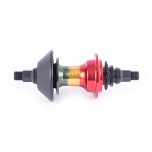 Cult Crew Hybrid Freecoaster Hub Set - Rasta RHD rear hub