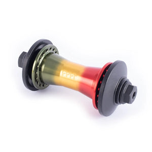 Cult Crew Hybrid Freecoaster Hub Set - Rasta RHD front hub