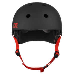 Core Street Helmet - Black/Red