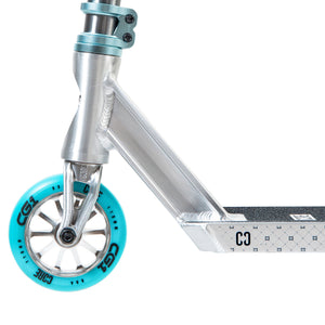 CORE CG1 Complete Scooter - Raw/Teal