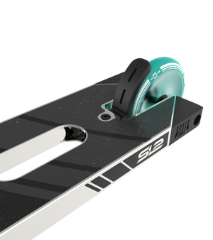 CORE SL2 Super Light Complete Scooter - Chrome/Teal