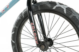 Colony Emerge 20" Complete BMX Bike - Nardo Grey Camo - Forks, Front Tyre