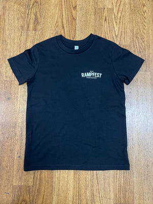 RampFest EST. 08 Youth T-Shirt - Black