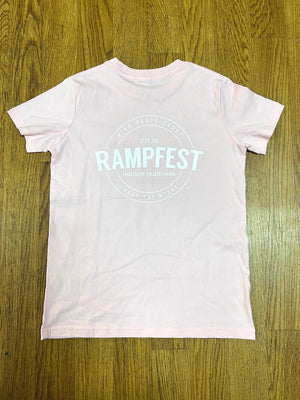 RampFest EST. 08 Youth T-Shirt - Pink