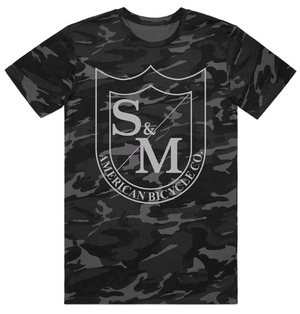 S&M Big Shield T-Shirt | Shop BMX online at RampFest Indoor Skatepark