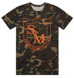 S&M Big Shield T-Shirt | Shop BMX online at RampFest Indoor Skatepark