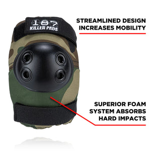 187 Six Pack Pad Set - Camo - RampFest Indoor Skate Park Melbourne