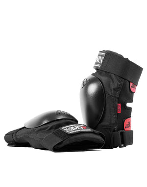 GAIN Protection THE SHIELD Hard Shell Knee Pads - Black Caps - Safety Gear - Pads