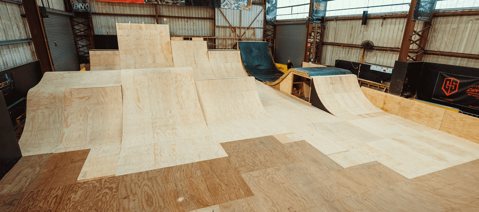 RampFest Indoor Skatepark Melbourne – ramps, jumps, and bowls for BMX, skateboards, and scooters