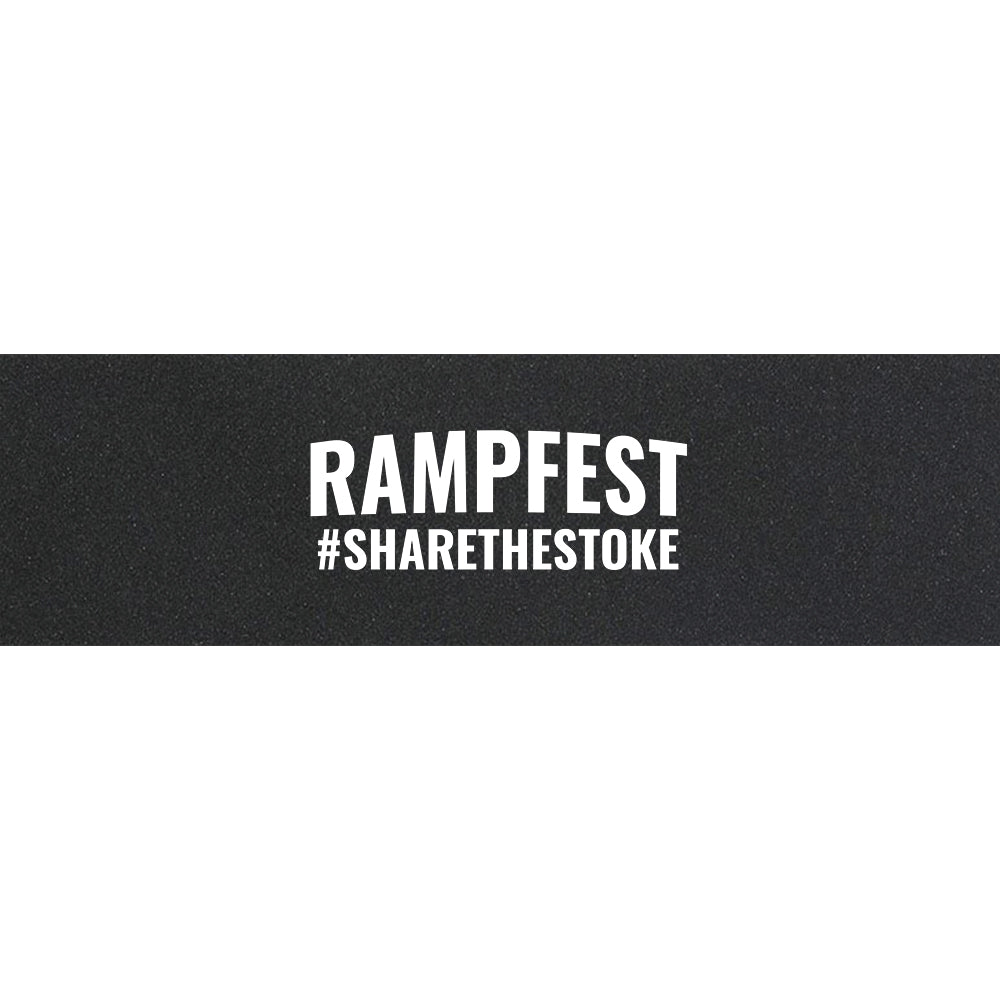 RAMPFEST | #SHARETHESTOKE Grip Tape | 7" x 24"