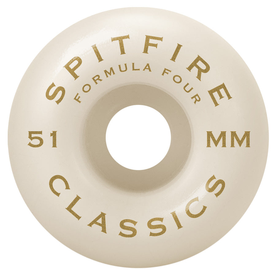 SPITFIRE WHEEL FORMULA FOUR 101D CLASSIC SWIRL 51MM