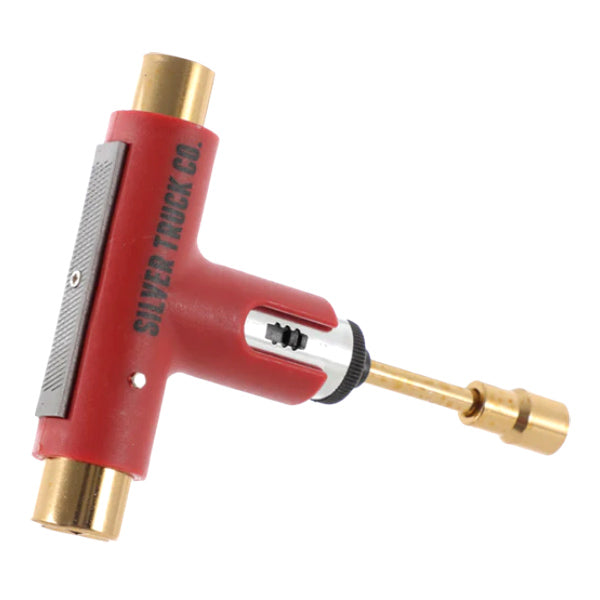 Silver Skate Tool - Red/Gold - RampFest Indoor Skate Park Melbourne