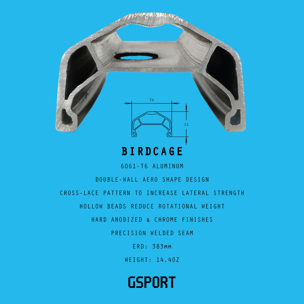 GSPORT Birdcage Rims