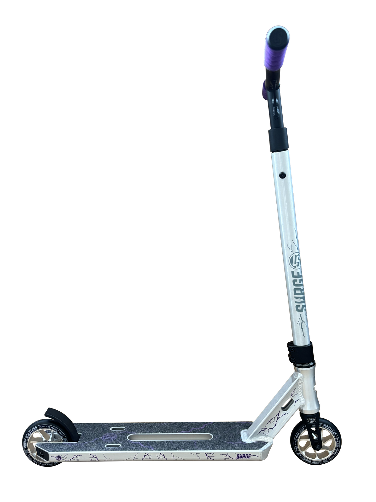 crisp surge shocktech side view