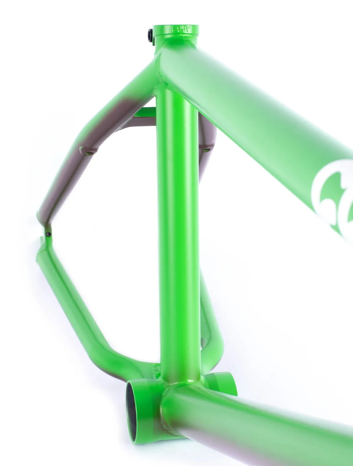 Cult Biggie Frame (Devon Smilie Signature) AK Colourway Green/Brown seatube