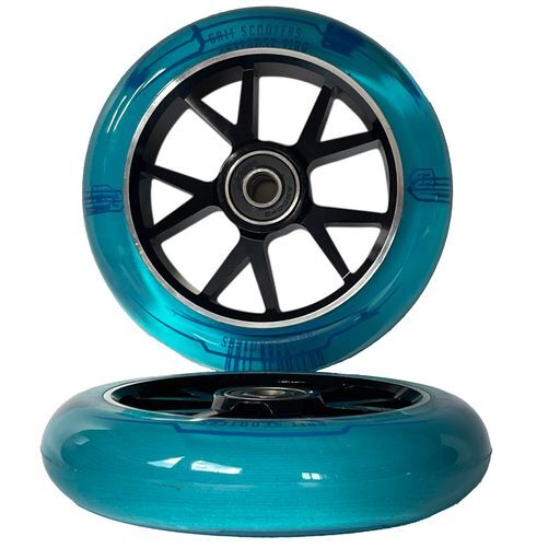 Grit 110mm Black/ Trans Blue - RampFest Indoor Skate Park Melbourne
