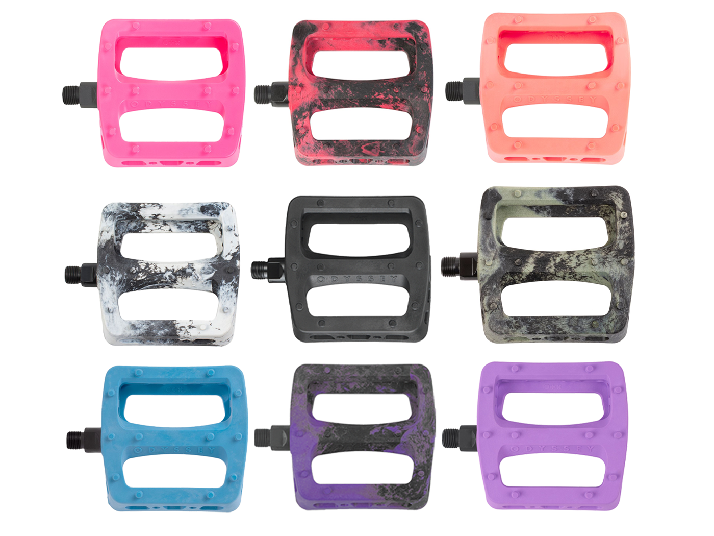 odyssey twisted pedals Odyssey Twisted Pro Plastic BMX Pedals