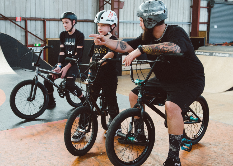 Learn more about Freestyle BMX Coaching Programs at RampFest Skatepark Melbourne.