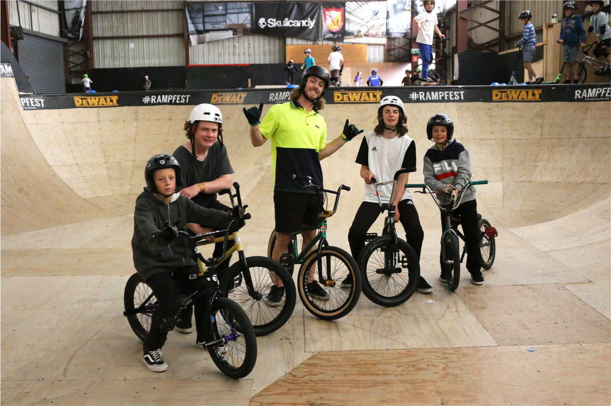 BMX Bike Sizing RampFest Indoor Skate Park Melbourne