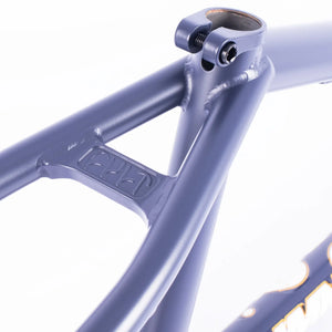 Cult Shorty V2 BMX Sumn Lite Frame - Eddie Cuellar Colourway Navy Blue seat clamp