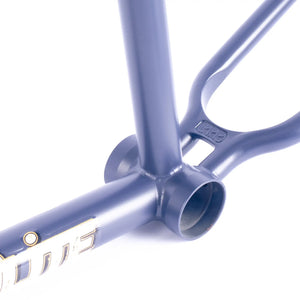 Cult Shorty V2 BMX Sumn Lite Frame - Eddie Cuellar Colourway Navy Blue bottom bracket