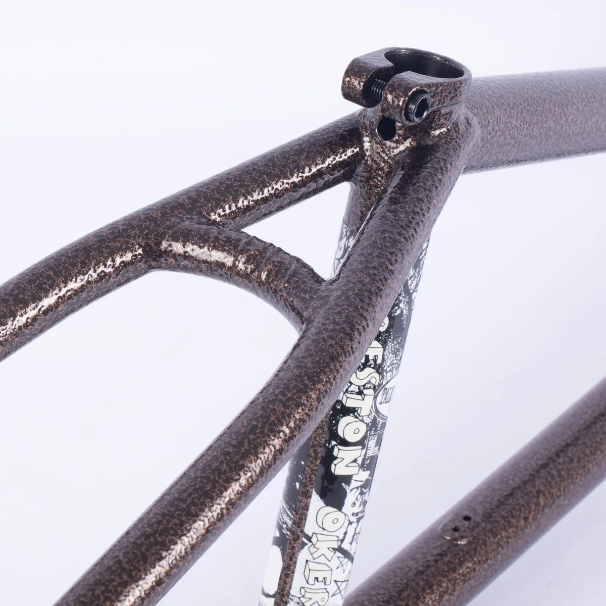 Cult BMX Corey Walsh Frame - Preston Okert Colourway Copper Vein seat clamp