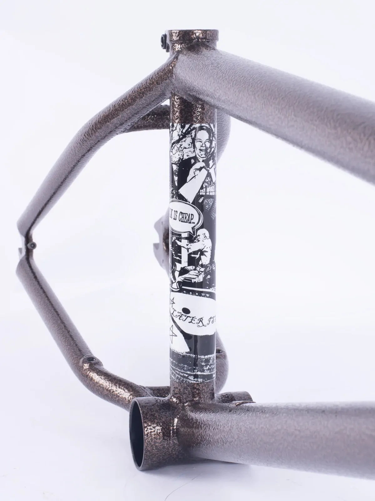 Cult BMX Corey Walsh Frame - Preston Okert Colourway Copper Vein graphic