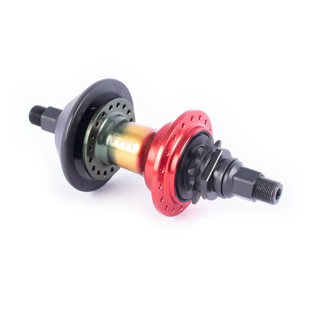 Cult Crew Hybrid Freecoaster Hub Set - Rasta RHD rear hub
