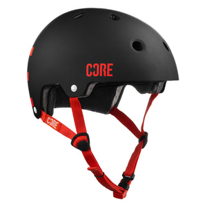 Core Street Helmet - Black/Red