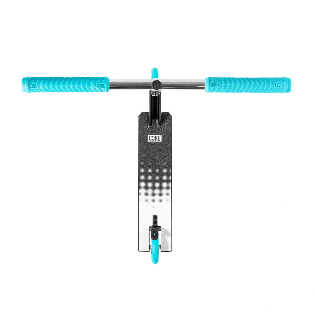 CORE CD1 (Duo) Park Complete Scooter - Chrome/Teal