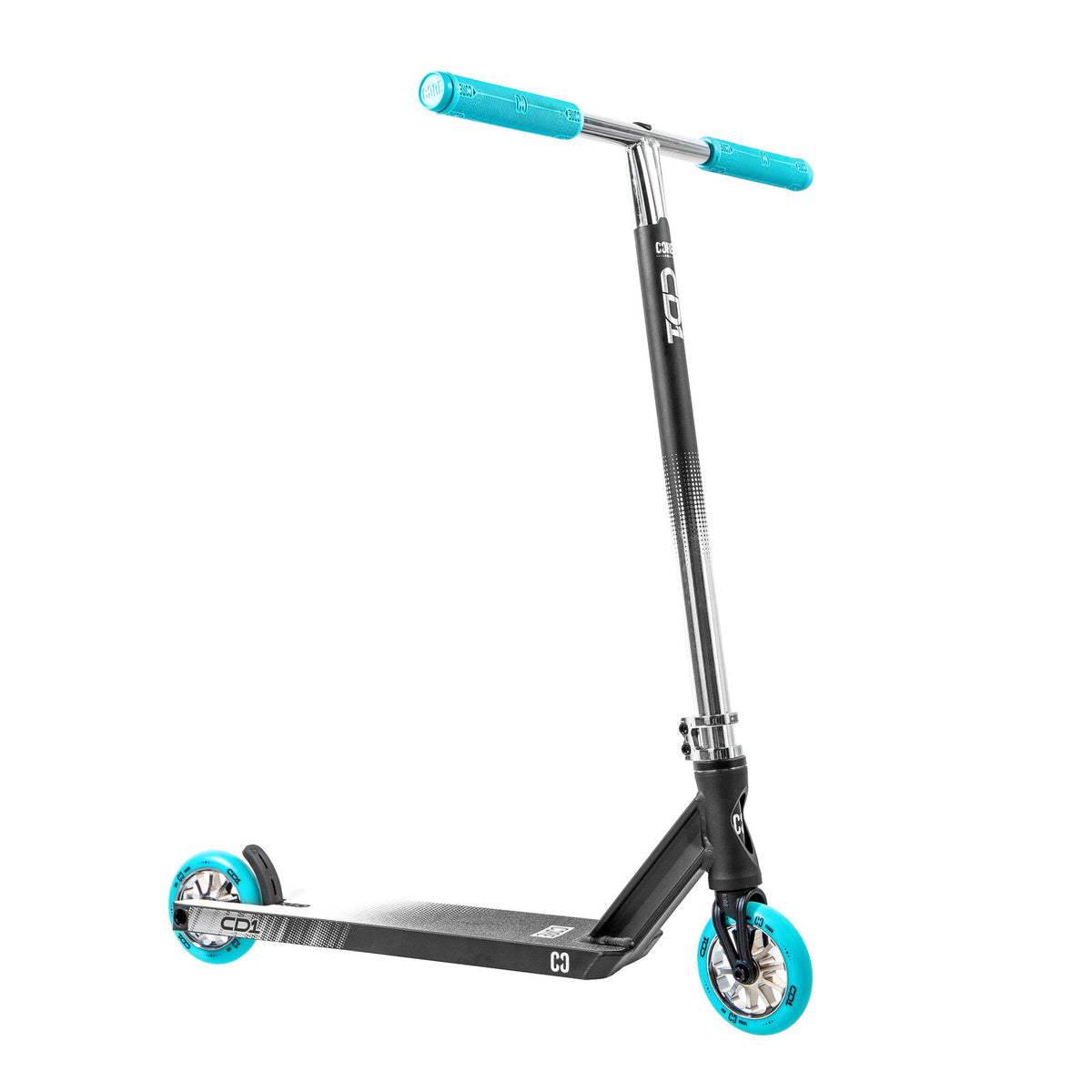 CORE CD1 (Duo) Park Complete Scooter - Chrome/Teal