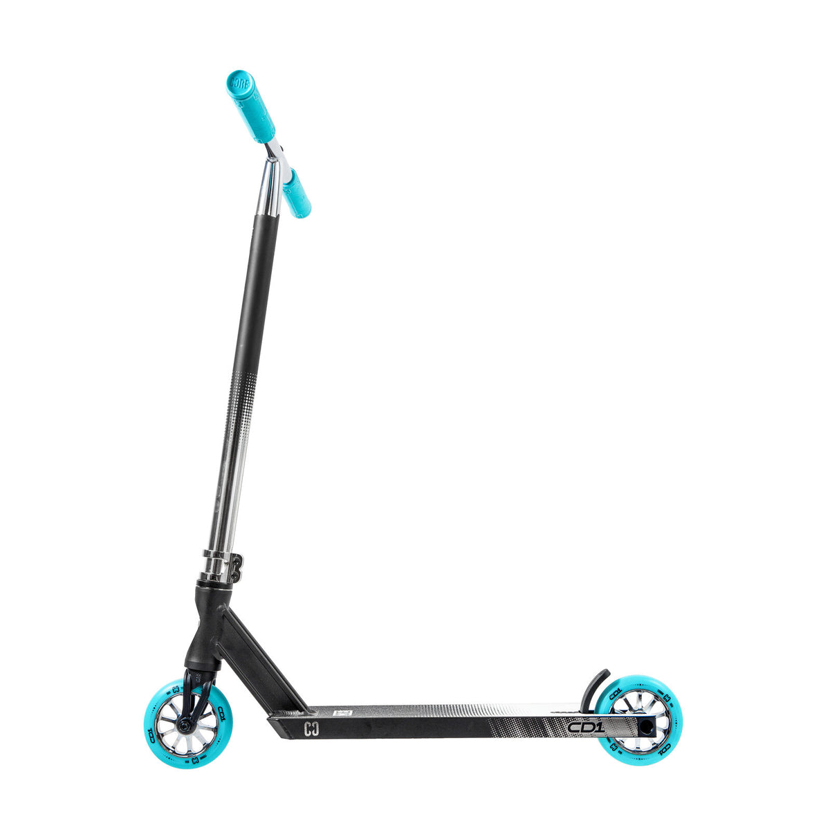 CORE CD1 (Duo) Park Complete Scooter - Chrome/Teal