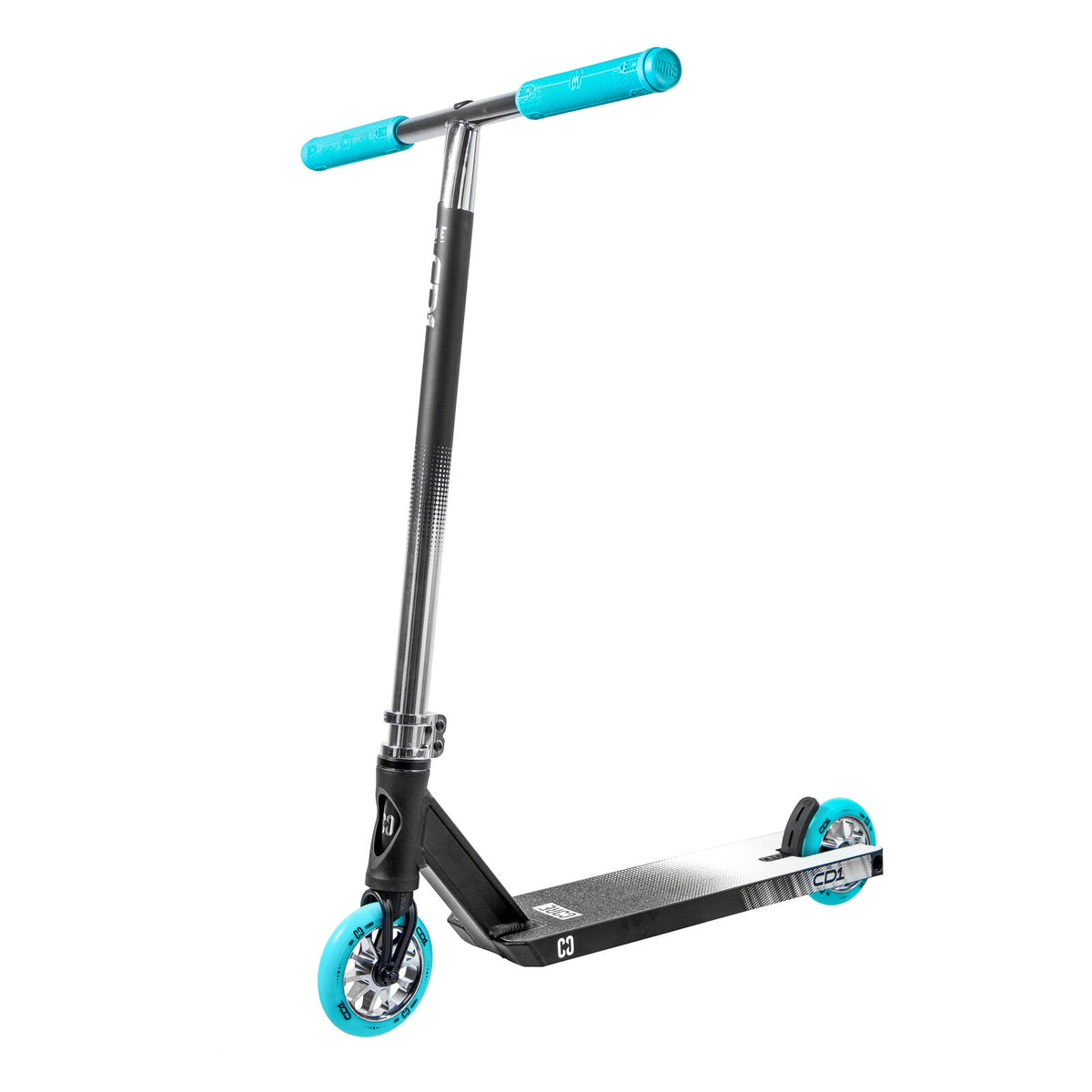 CORE CD1 (Duo) Park Complete Scooter - Chrome/Teal