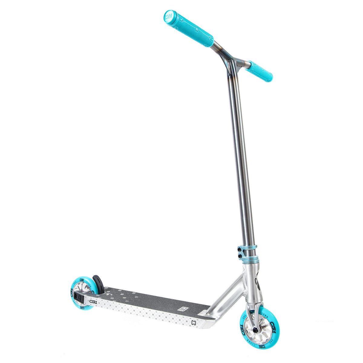 CORE CG1 Complete Scooter - Raw/Teal