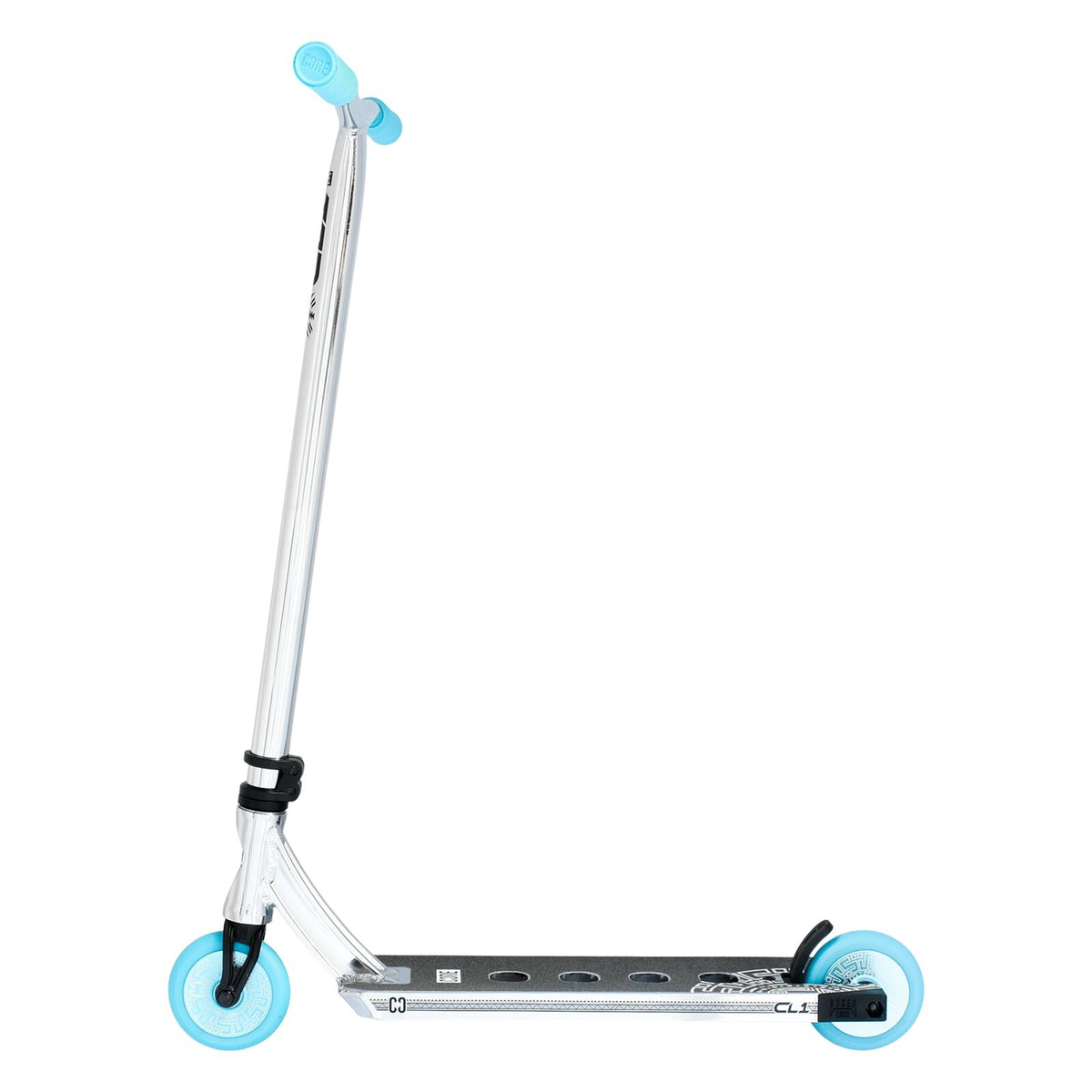 Core CL1 Mini Complete Scooter - Chrome/Teal