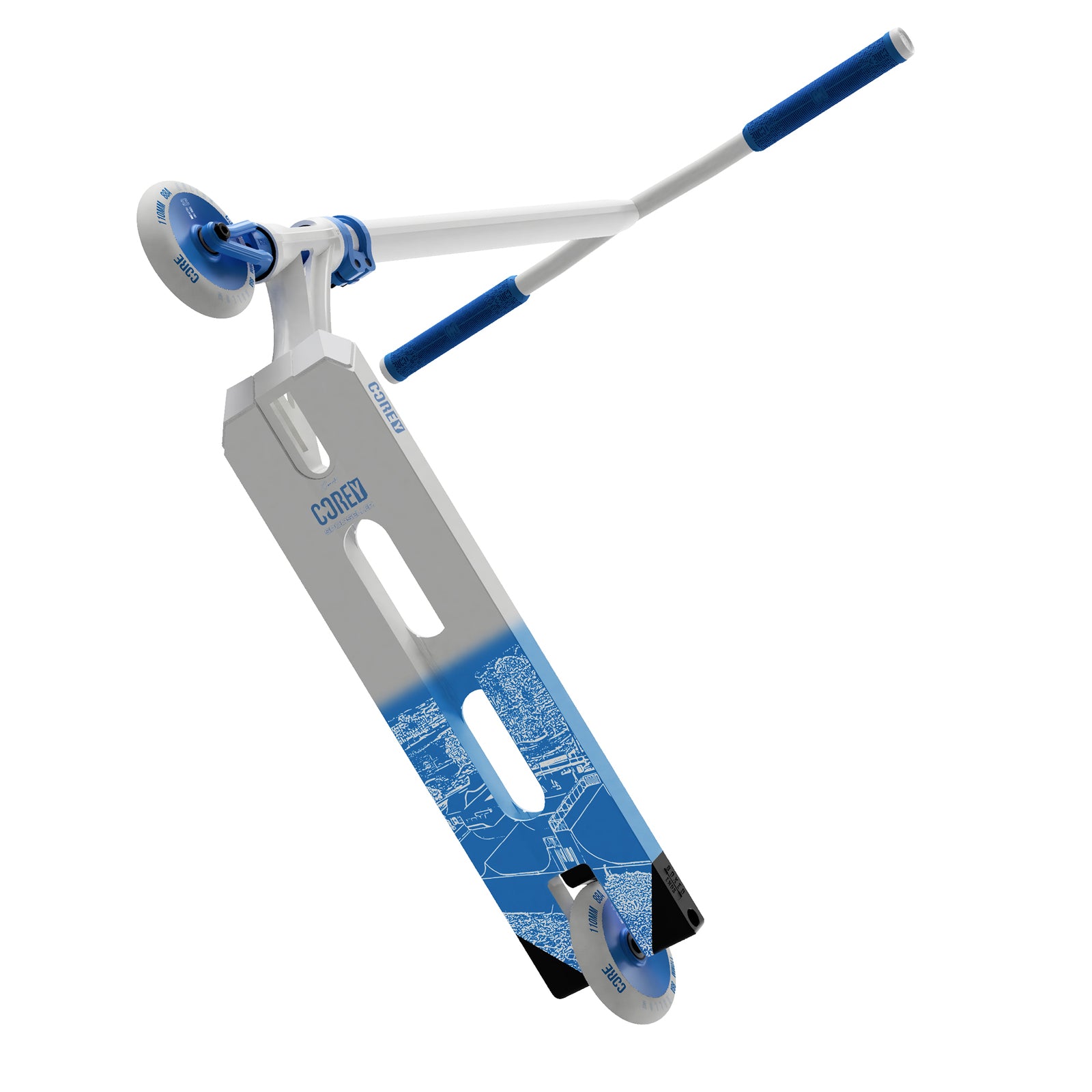 CORE SL2 Corey Sponseller Complete Scooter - White/Blue - Limited edition