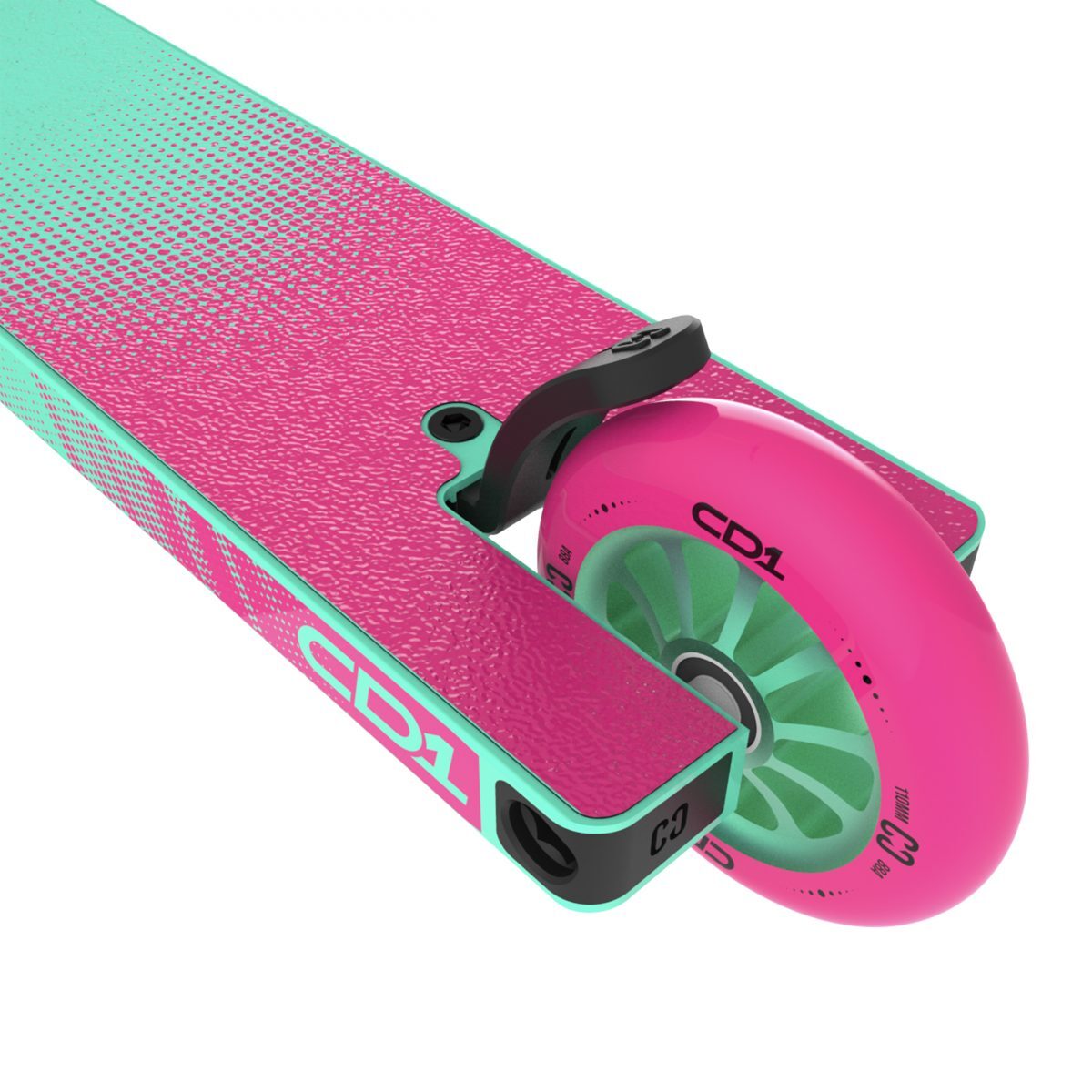 CORE CD1 (Duo) Park Complete Scooter - Teal/Pink