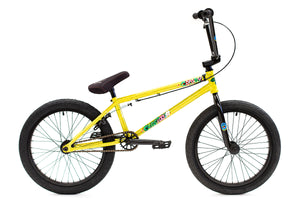 Colony Sweet Tooth Pro 20" Complete BMX Bike - Yellow Storm - Side View