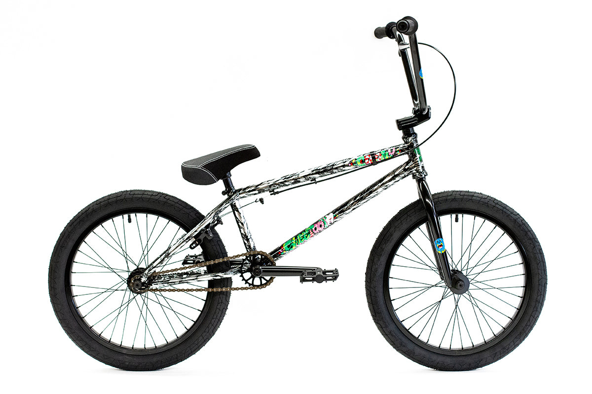 Silver bmx best sale bike