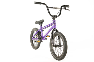 Colony Horizon 16" Freestyle BMX Bike - Purple - Front Profile View