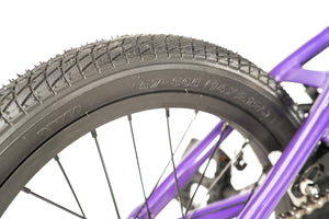 Colony Horizon 16" Freestyle BMX Bike - Purple - Rear Tyre