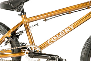 Colony Horizon 18" Freestyle BMX Bike - Gold - Frame, Sprocket, Seat 