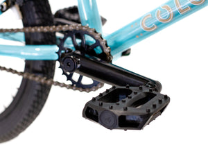 Colony Horizon 18" Micro Freestyle BMX Bike Clear Teal