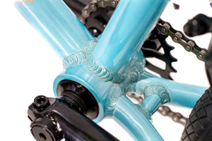 Colony Horizon 18" Micro Freestyle BMX Bike Clear Teal