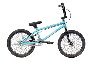 Colony Horizon 18" Micro Freestyle BMX Bike Clear Teal