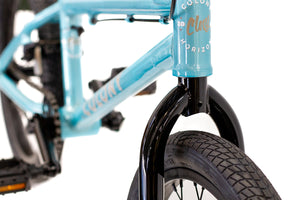 Colony Horizon 18" Micro Freestyle BMX Bike Clear Teal