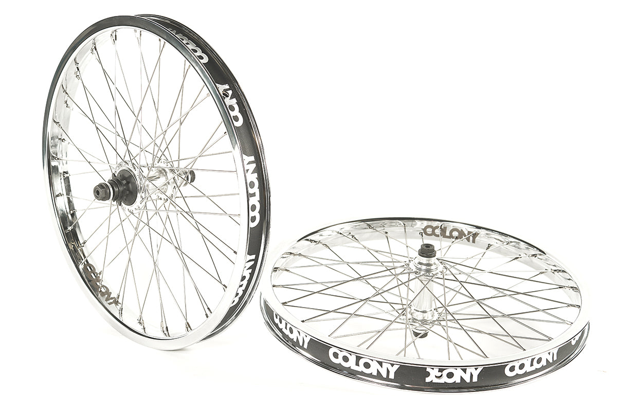 Colony Contour 36H Wheel Set Chrome
