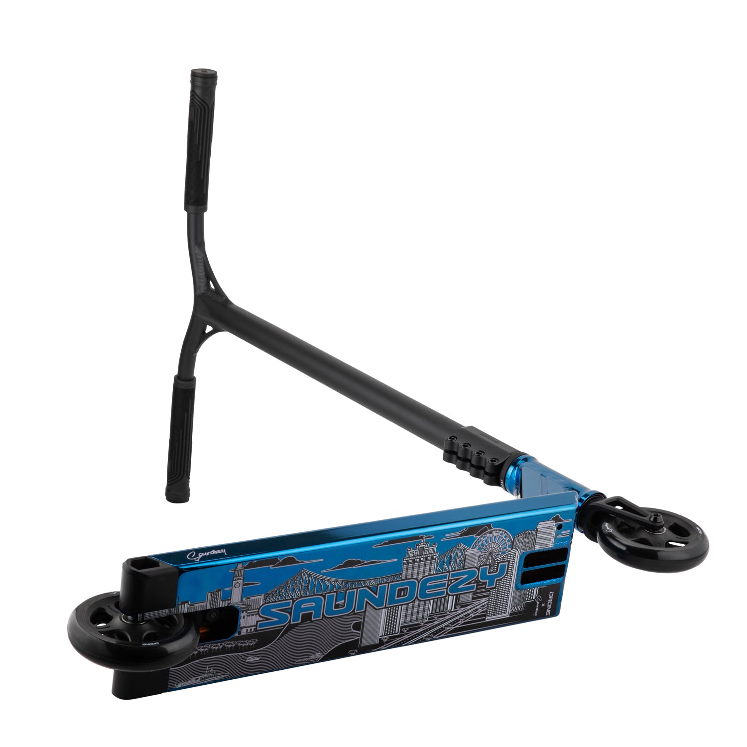 Drone Element Kai Saunders 'Saundezy' Signature Complete Scooter - Blue Translucent