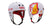 Full Cut Certified S&M Helmet White